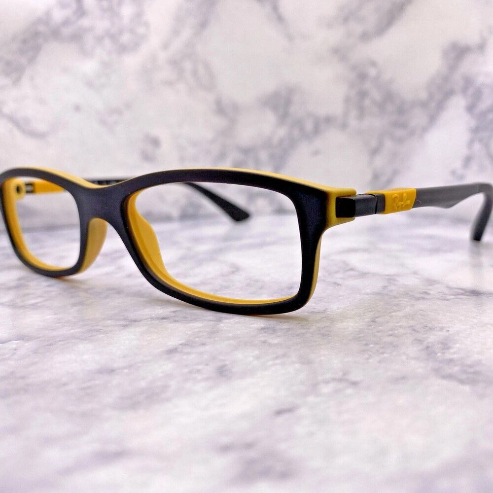 Ray-Ban Eyeglasses RB 1546 3435 46 [] 16 125 MM Yellow Matte Black